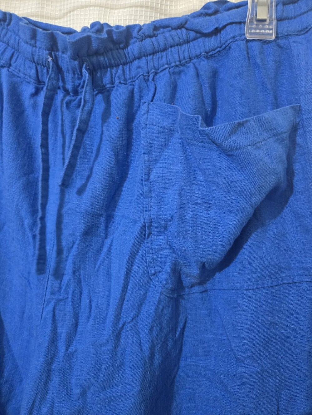 Ruby Rd. Cobalt Drawstring Hybrid Shorts - Picture 2 of 4